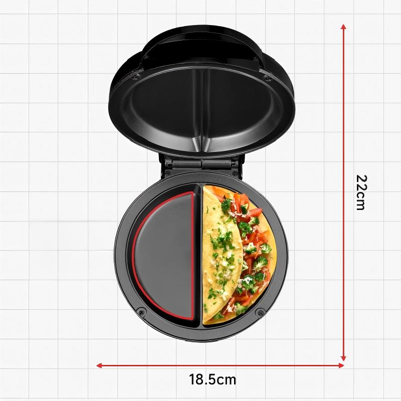 đł 50% RABATT NU! đ„ Multifunktionell Elektrisk Non-stick Frukostgrill â Perfekt för Pannkakor, Ăgg & Bacon â Snabb UppvĂ€rmning & LĂ€tt att Rengöra đïž