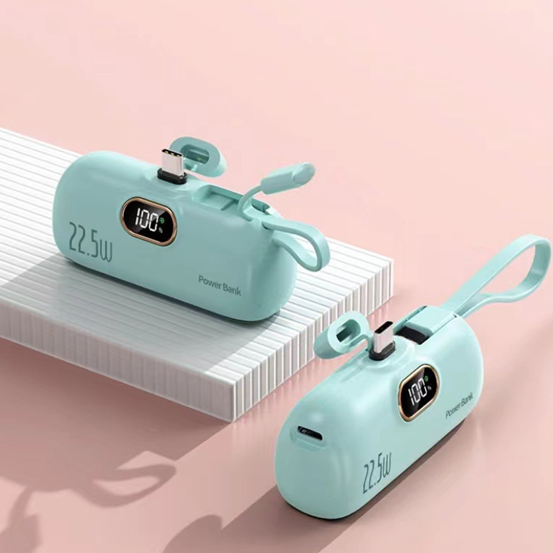 đ 60% RABATT! âš 5000mAh Mini bĂ€rbar power bank för telefon â Ultrakompakt & dubbla USB-portar â Snabbladdning, lĂ€ttvikt â perfekt för resor, pendling eller som reservkraft i nödfall đ±