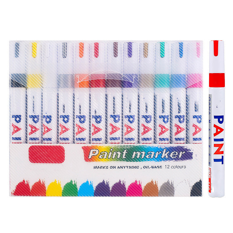 đ 50 % RABATT NU! Vattenfast mĂ€rkpenna för dĂ€ck â framhĂ€v text och skapa en sportigare look