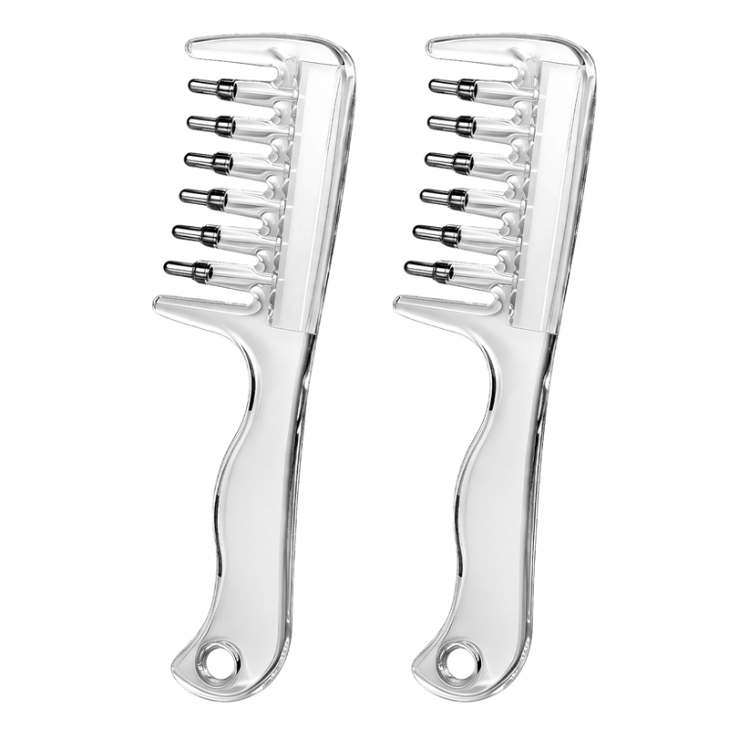 đââïž 50% RABATT NU! Transparent Hair Oil Applicator Comb â precisions-rotleverans, rullande stĂ„lkulor & ergonomisk design â perfekt för jĂ€mn hĂ„roljeapplicering och hĂ„rbottenmassage âš