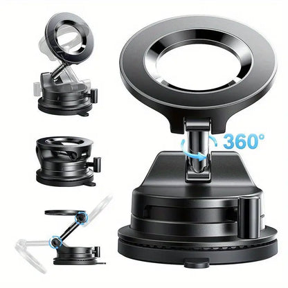 🔥Mehr kaufen mehr sparen🔄360° verstellbarer magnetischer Vakuum-Telefonhalter📱1