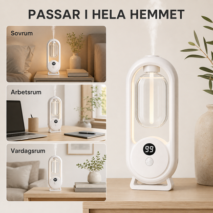 Automatisk doftspridare – väggmonterad eller fristående