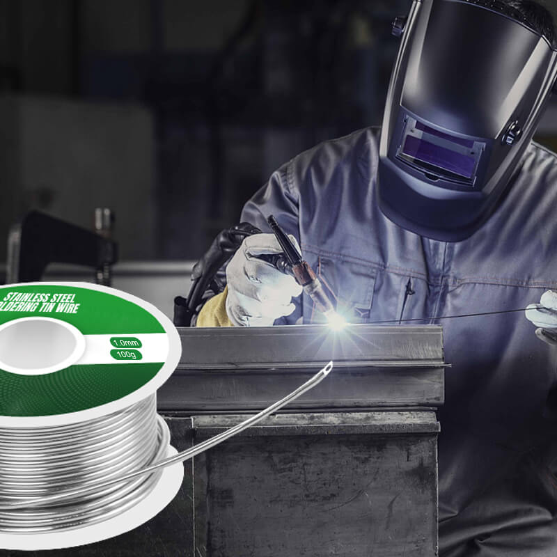 Aluminium Rostfritt Stål  Lödtråd