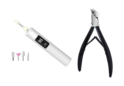 ✨ Professionell elektrisk nagelfil med 99 hastighetsnivåer och 4 sliphuvuden – för exakt nagelvård hemma 💅