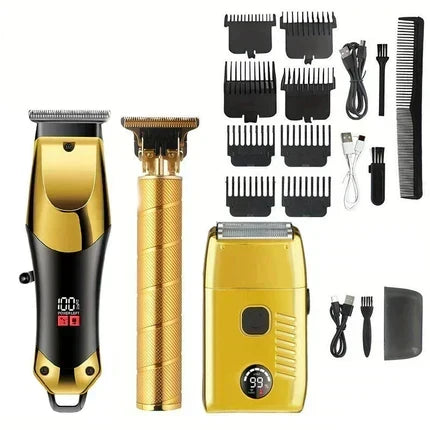 ✂️ 50% RABATT 🔋 Uppladdningsbar hårklippare för män – exakt trimning & USB-laddning