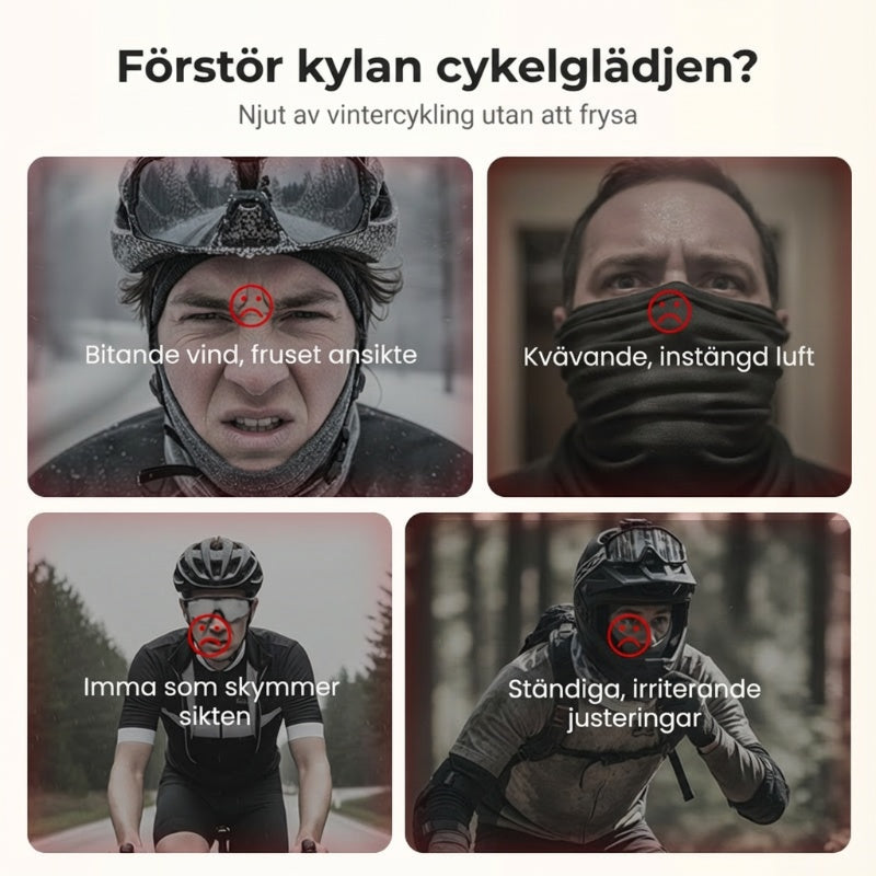 💥 49 % rabatt – Vindtät balaklava för dam och herr