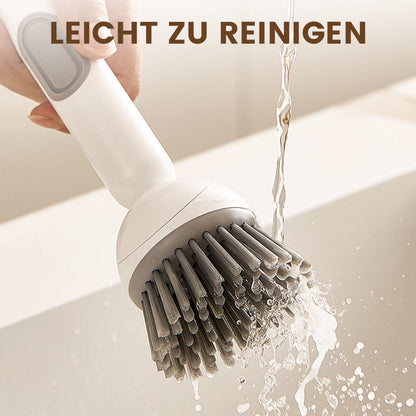 🍳 50 % rabatt! 🧼 Långhandlad roterande rengöringsborste💗 – grundlig rengöring, ryggvänlig, idealisk för bestick 💦