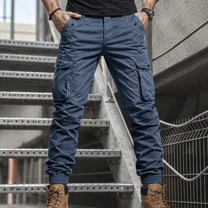 👖🎯Urban Tactical Cargo-byxor – Avsmalnande Passform & Många Fickor