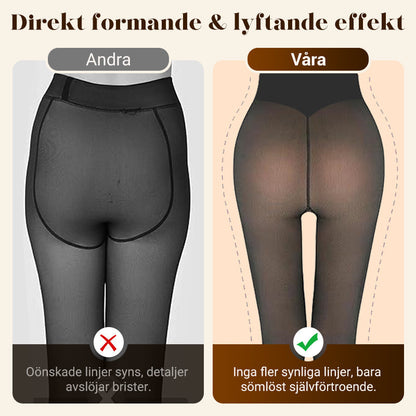 🍂Höstens bästsäljare|Vinterleggings med Foder – Värme, Komfort & Snygg Siluett💕