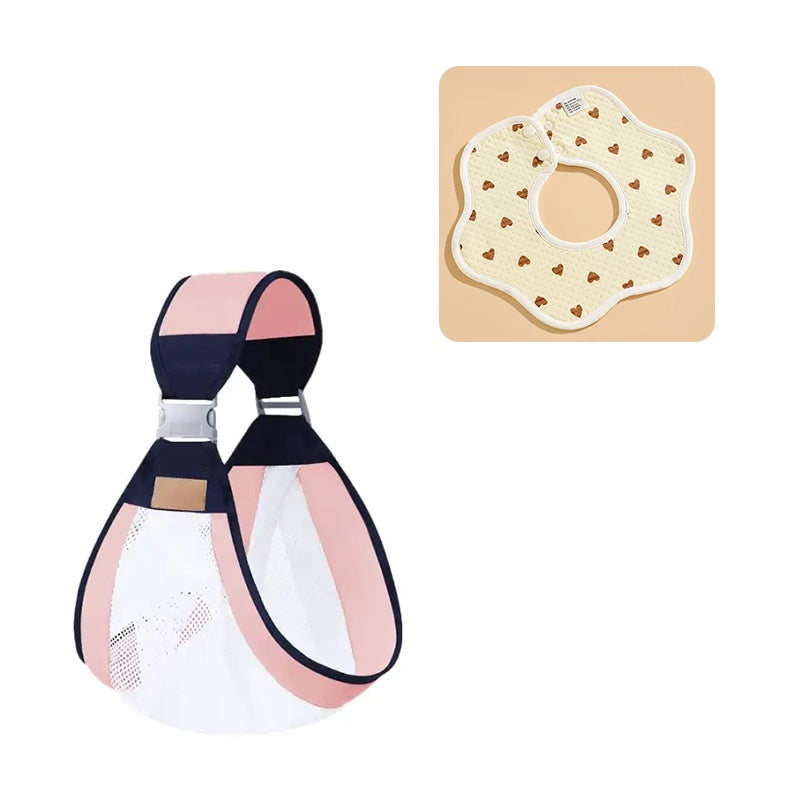 👶 50% RABATT NU!Justerbar bärbar rem för enkel axel | Lätt och andningsbar höftrem i nät, lämplig för både pojkar och flickor🍼✨