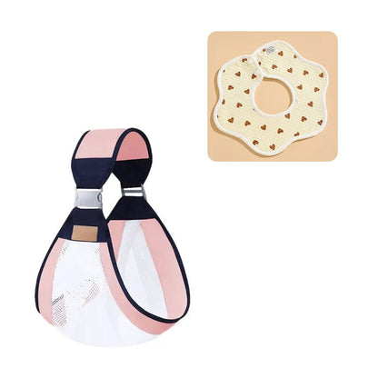 👶 50% RABATT NU!Justerbar bärbar rem för enkel axel | Lätt och andningsbar höftrem i nät, lämplig för både pojkar och flickor🍼✨