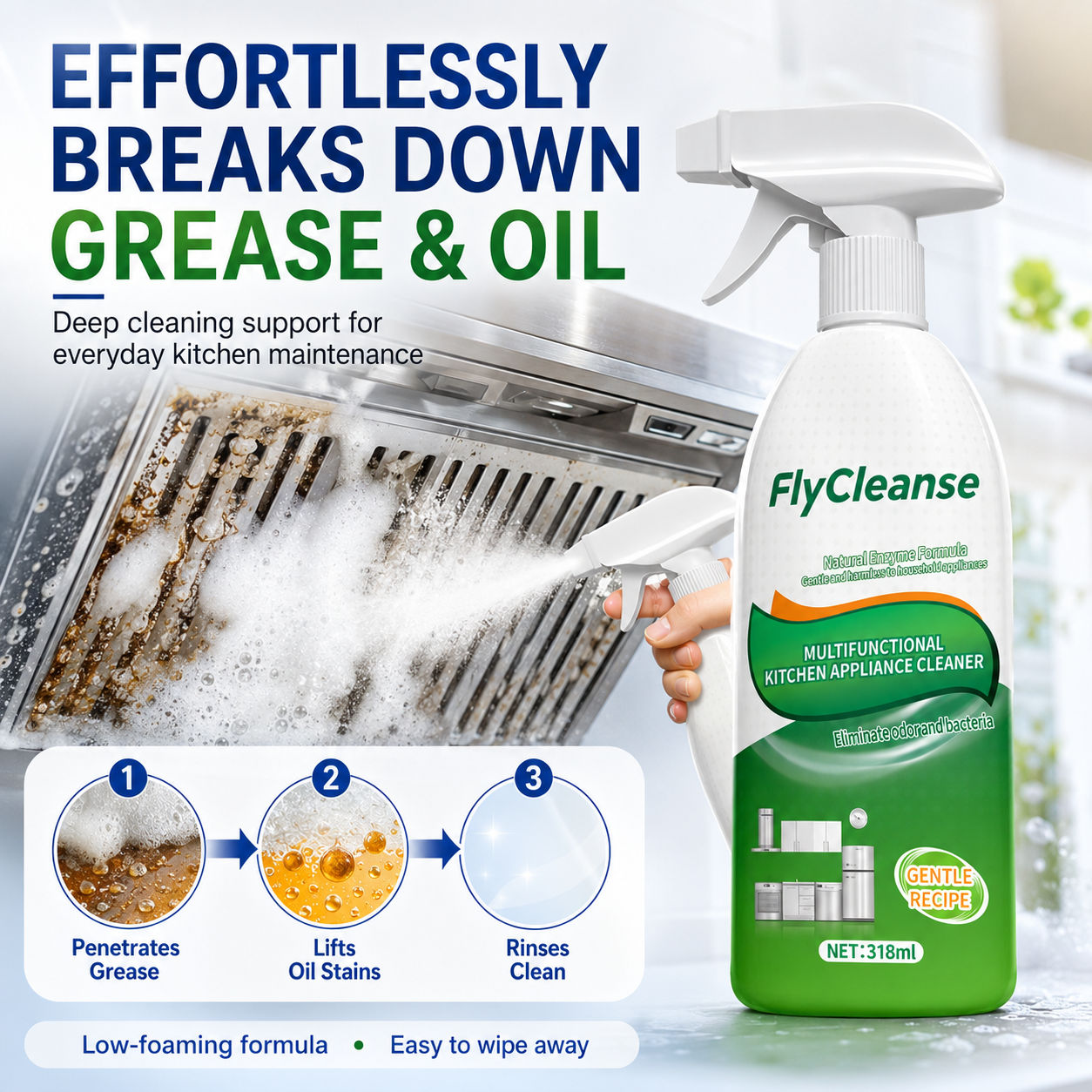 Multi-Purpose Enzyme Cleaner for Kitchen & Home