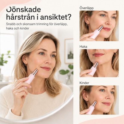 2-i-1 ansiktstrimmer för ögonbryn och ansiktshår✨️