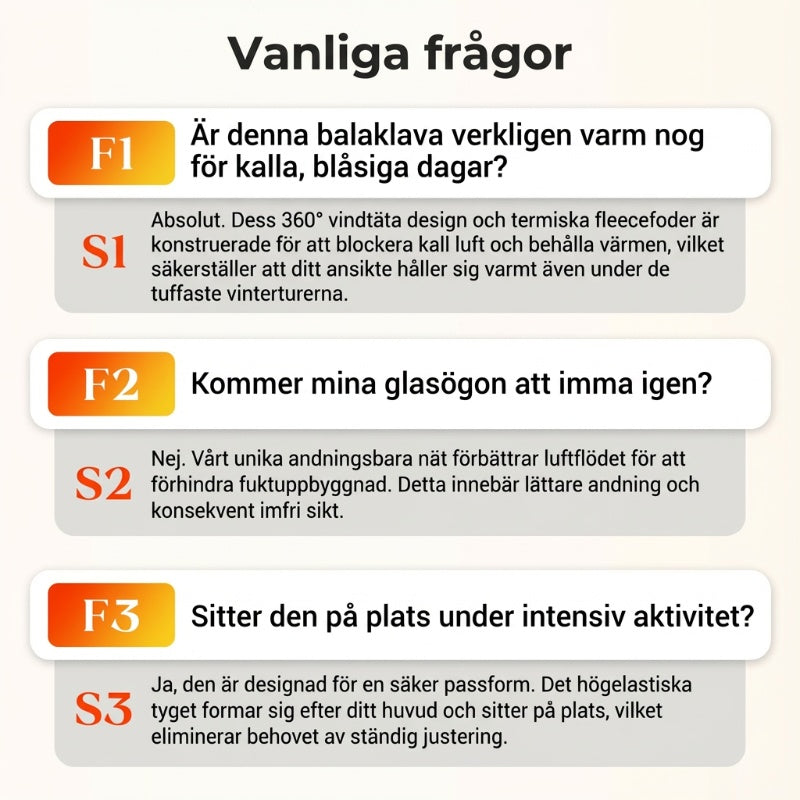 💥 49 % rabatt – Vindtät balaklava för dam och herr