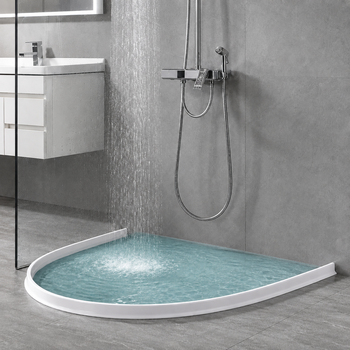 🔥🎁 Nyhet – 50 % RABATT! 💧 Självhäftande Vattenhållande Remsa – Hjälper Till Att Hålla Vatten Där Det Ska Vara 🚿