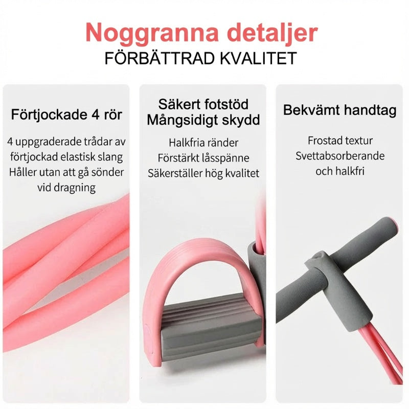 🎁 Begränsad tid – 50 % rabatt! ⏳ Motståndstränare med fotpedaler – för helkroppsträning hemma
