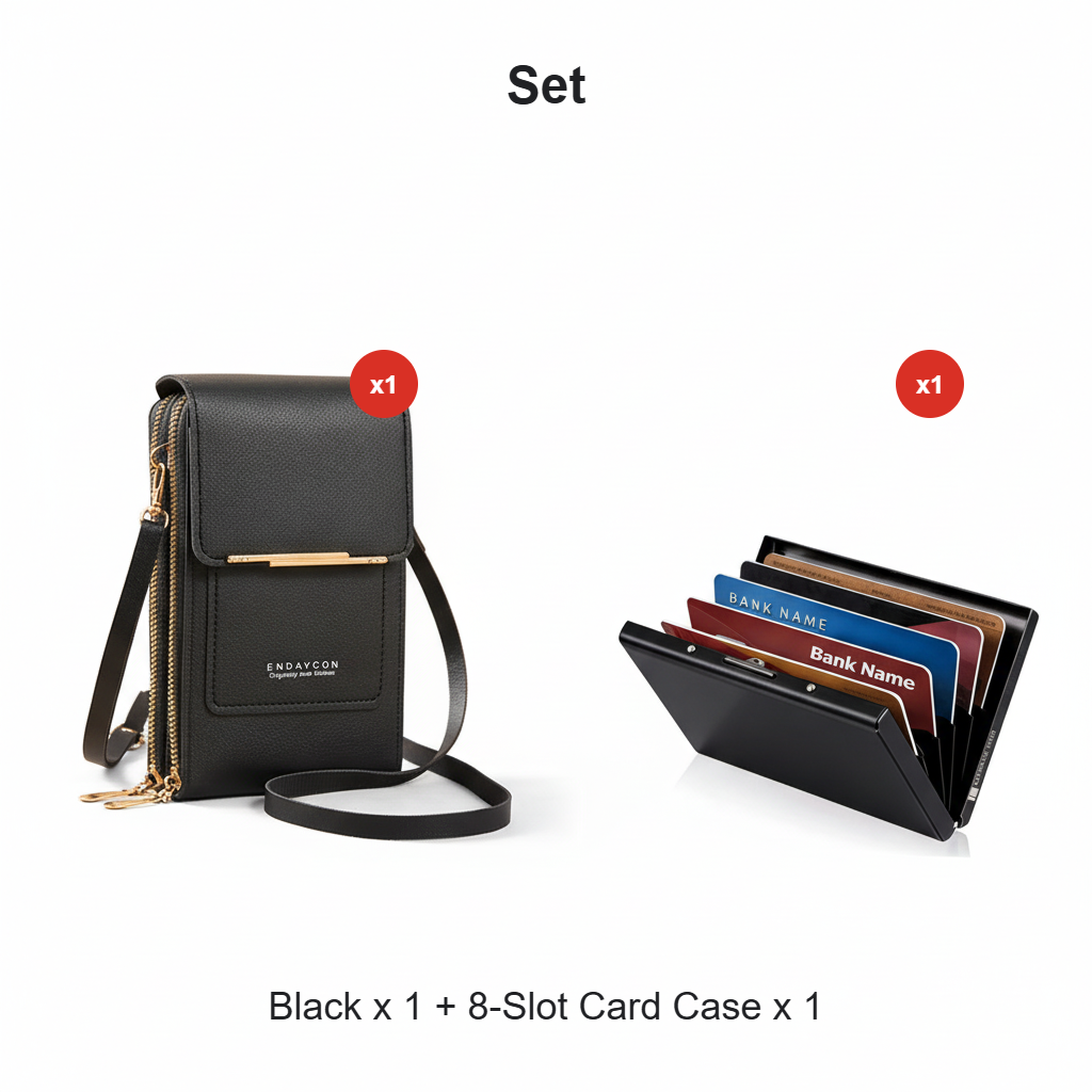 🔥💐SPRING DAY SALE £8.99!!⚡50K+ SOLD!🎁Women's Touch Screen Mobile Phone Messenger bag🤩