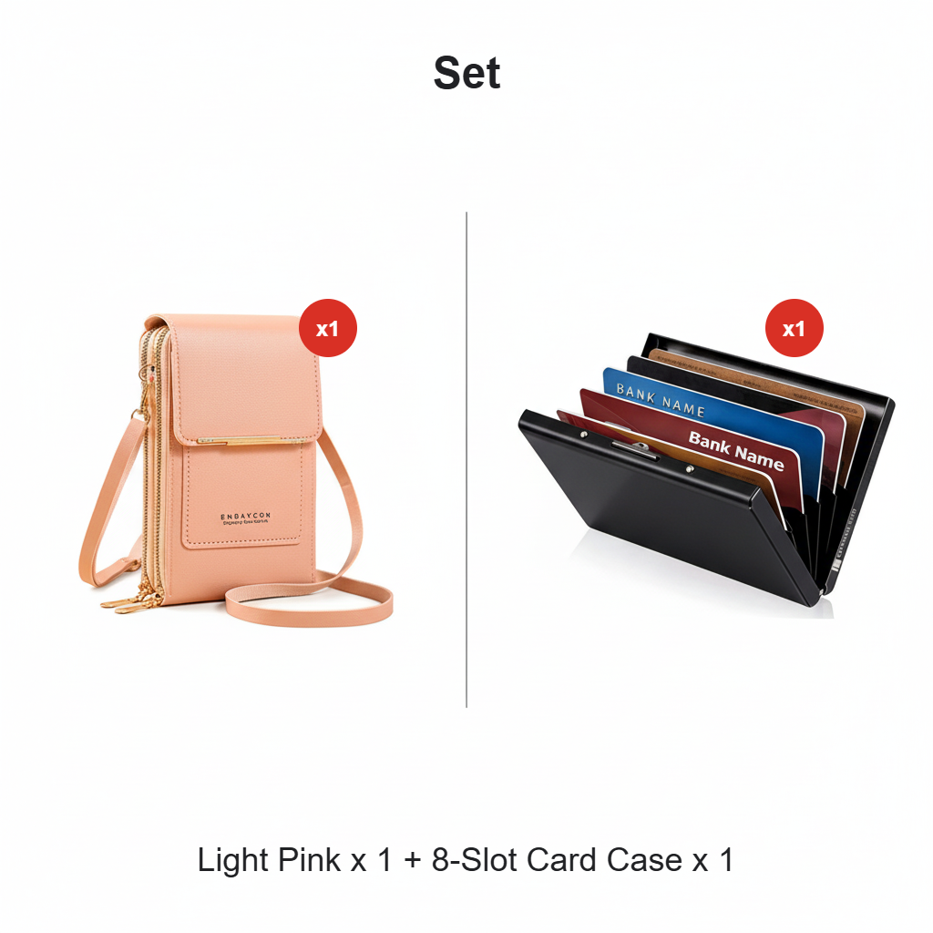 🔥💐SPRING DAY SALE £8.99!!⚡50K+ SOLD!🎁Women's Touch Screen Mobile Phone Messenger bag🤩