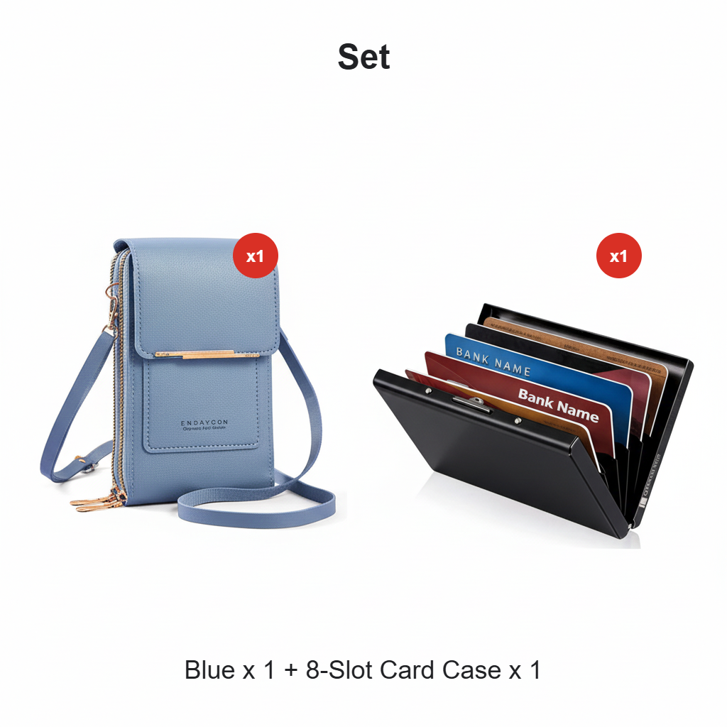 🔥💐SPRING DAY SALE £8.99!!⚡50K+ SOLD!🎁Women's Touch Screen Mobile Phone Messenger bag🤩