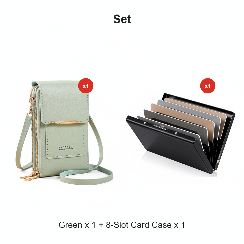 🔥💐SPRING DAY SALE £8.99!!⚡50K+ SOLD!🎁Women's Touch Screen Mobile Phone Messenger bag🤩