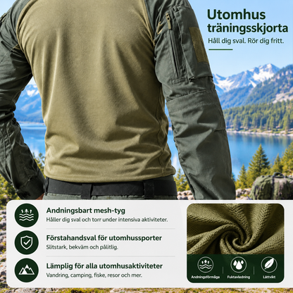 🧗50% RABATT 🎒 | HERR Outdoor Jacka med Fickor – Komfortabel Träningsjacka för Vandring & Friluftsliv