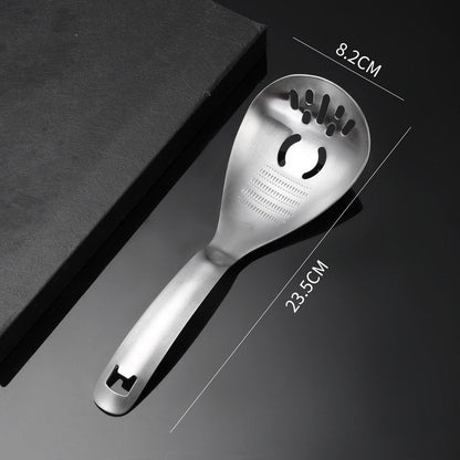 🍳 57 % RABATT NU! ✨ Multifunktionell Köksslev i Rostfritt Stål – För Matlagning, Servering & Vardaglig Användning 🥣
