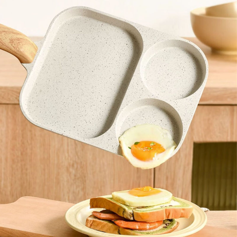 🔥🎁Nyhet 50 % RABATT🔥⏳Tidsbegränsat specialerbjudande⏰3-i-1 delbar nonstick-stekpanna