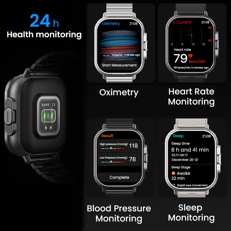 🔥Ny ankomst 202🔥2-i-1 Bluetooth-hörlurar Smartwatch