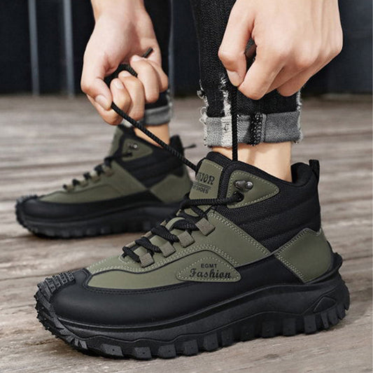 Retro Hiking Boots - Waterproof & Outdoor Friendly