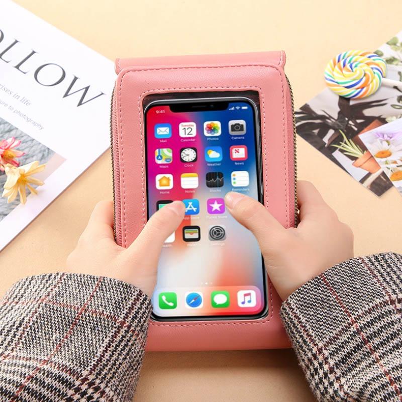 🔥💐SPRING DAY SALE £8.99!!⚡50K+ SOLD!🎁Women's Touch Screen Mobile Phone Messenger bag🤩