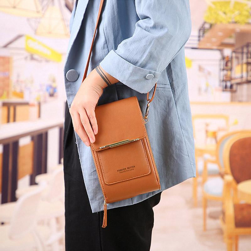 🔥💐SPRING DAY SALE £8.99!!⚡50K+ SOLD!🎁Women's Touch Screen Mobile Phone Messenger bag🤩