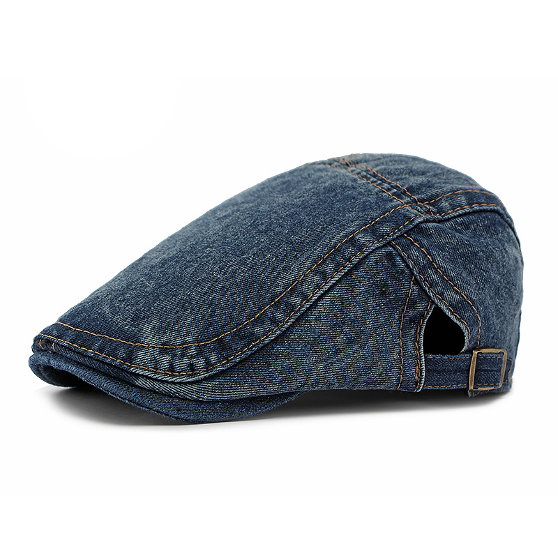 🍃Unisex jeans-nyhetsgubbehatt👒