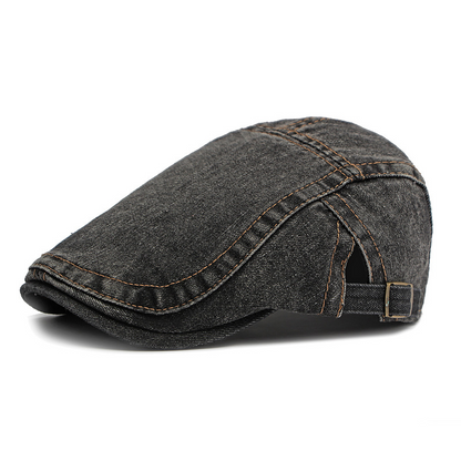 🍃Unisex jeans-nyhetsgubbehatt👒