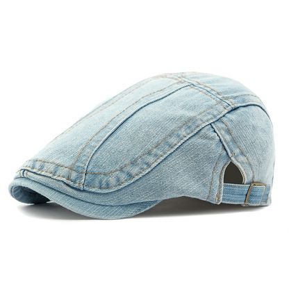 🍃Unisex jeans-nyhetsgubbehatt👒