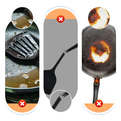 Heat-Resistant Kitchen Spatula Made of Food-Grade Silicone
