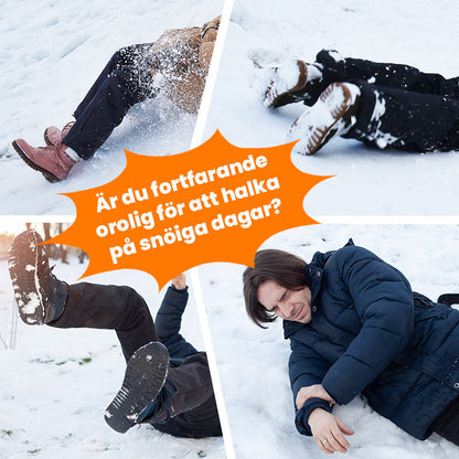 ❄️ Spara 50 % idag! 🥾 Halkskydd för skor & stövlar – säkrare steg på hala vintervägar, passar skostorlek 35–44