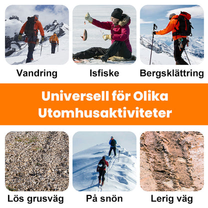 ❄️ Spara 50 % idag! 🥾 Halkskydd för skor & stövlar – säkrare steg på hala vintervägar, passar skostorlek 35–44