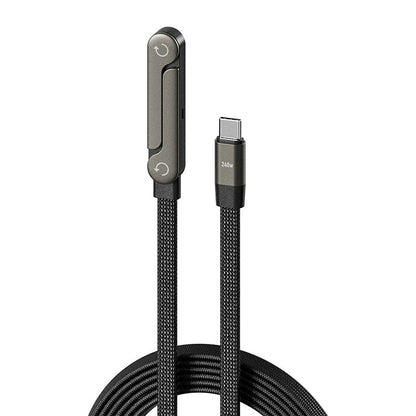 ⚡ 240 W snabbladdningskabel med justerbart mobilställ🔋