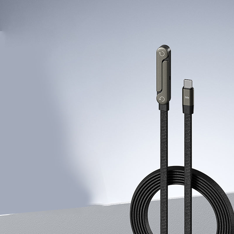 ⚡ 240 W snabbladdningskabel med justerbart mobilställ🔋