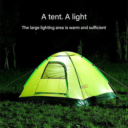 🏕️ 50% RABATT! Solcellsdriven hopfällbar 2‑i‑1‑lampa – bordslampa & ficklampa för camping, grillkvällar och utomhusfester 🔦