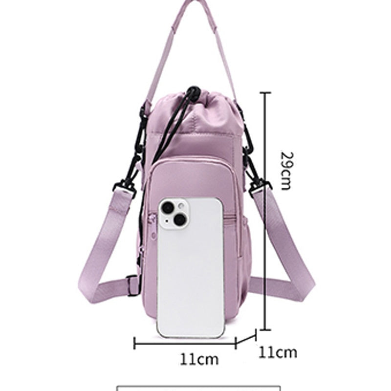 🌊 50% RABATT NU! 🎒 Vattenflaskväska med Telefonficka – Perfekt för Friluftsliv, Resor & Vardag 🌲 | Isolerande, Rymlig & Med Dubbla Remmar