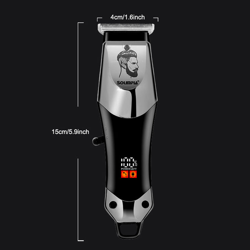 ✂️ 50% RABATT 🔋 Uppladdningsbar hårklippare för män – exakt trimning & USB-laddning