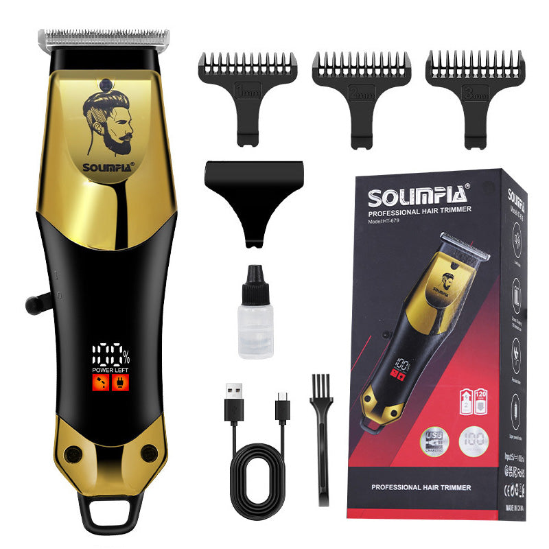 ✂️ 50% RABATT 🔋 Uppladdningsbar hårklippare för män – exakt trimning & USB-laddning