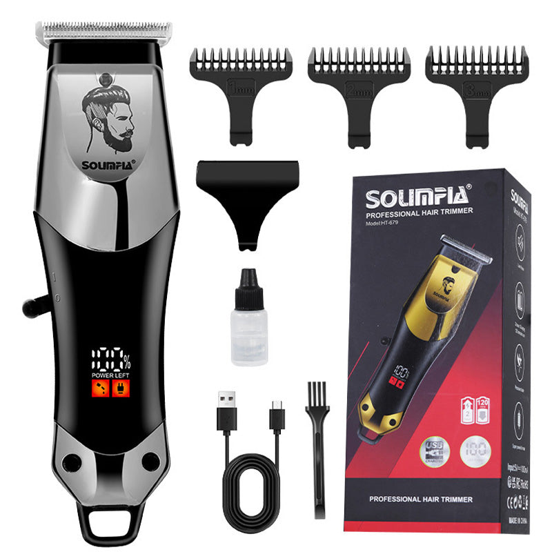 ✂️ 50% RABATT 🔋 Uppladdningsbar hårklippare för män – exakt trimning & USB-laddning