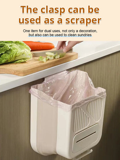 🥦Hopfällbar hängande kökssoptunna🗑️