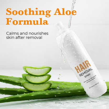✨ Skonsam hårborttagningsspray med aloe vera – för len och slät hud