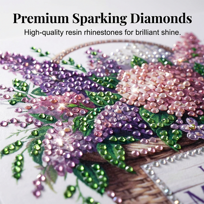 6PCS Mother's Day Diamond Art Painting Greeting Card