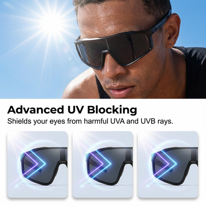 🏃‍♂️🚴‍♀️ Light-Sensitive Sports Glasses for Men & Women