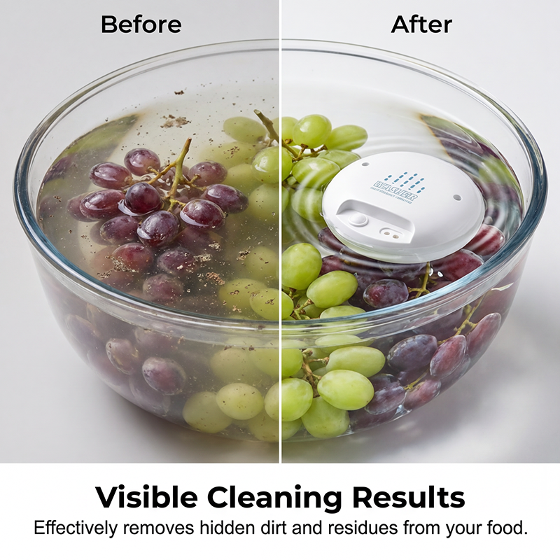 🍎Portable Ultrasound Cleaner for Fruits & Vegetables💧✨