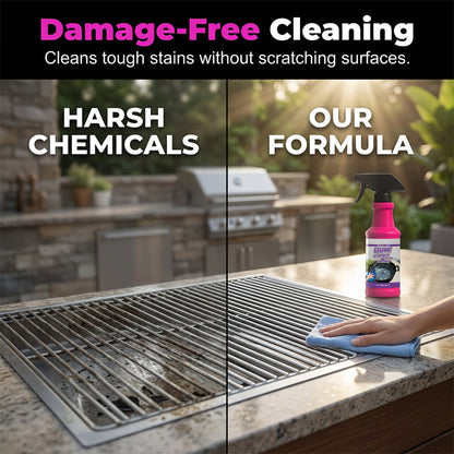 ✨ Tough Grease Gone Fast – Heavy-Duty Grill Cleaner Spray 💪
